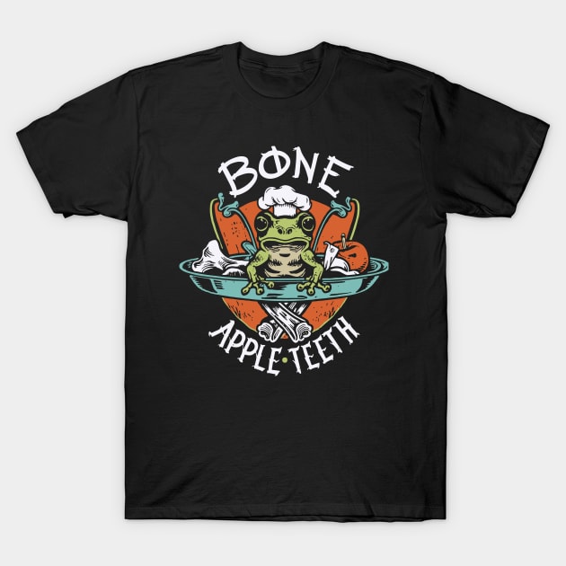 Frog Chef Delights: Bone Appetit T-Shirt by ArtMichalS